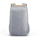 sac a dos fermeture cachée antivol ordinateur 15 pouces gris