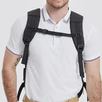 sac a dos grande capacité rigide avec code pour homme