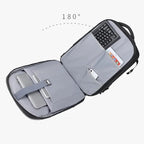 sac a dos grande capacité rigide avec code pc