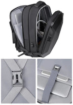 sac a dos grande capacité rigide avec code ordinateur