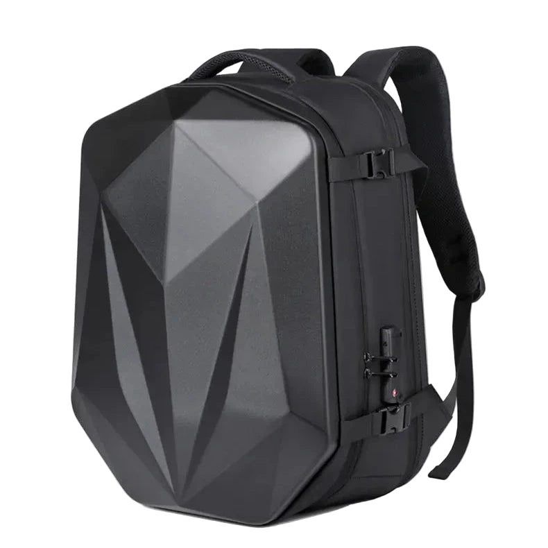 sac a dos grande capacité rigide avec code