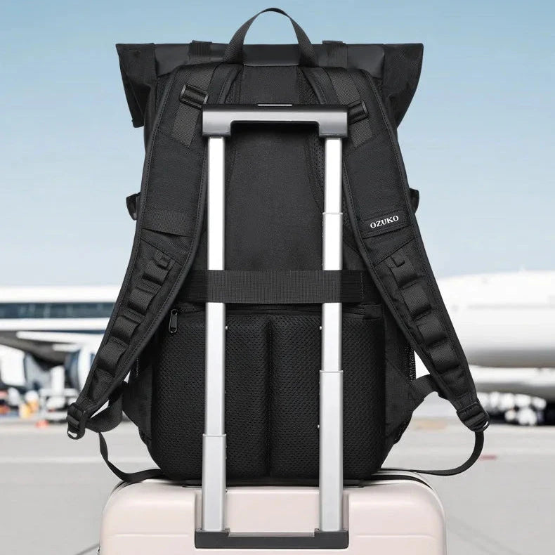 sac a dos homme roll top voyage