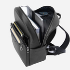 sac à dos noir cuir homme