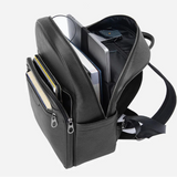 sac à dos noir cuir homme