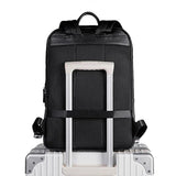 sacs a dos noir cuir homme