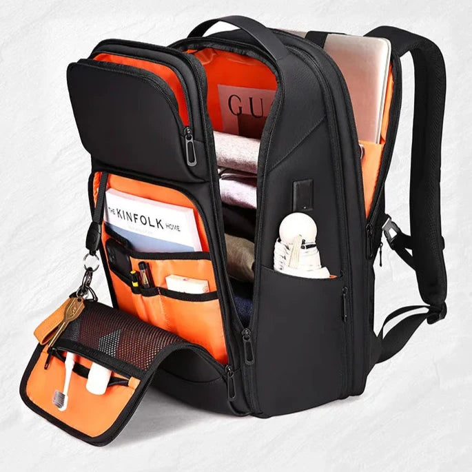 Sac à Dos Ordinateur 17 Pouces Imperméable noir