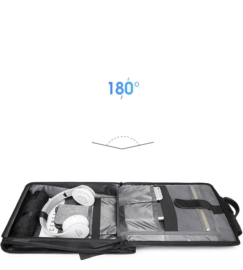 Sac à Dos Rectangulaire Homme grande ouverture