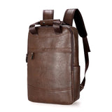 sac a dos retro vintage marron