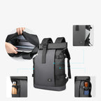 Sac a Dos Roll Top Ordinateur pc