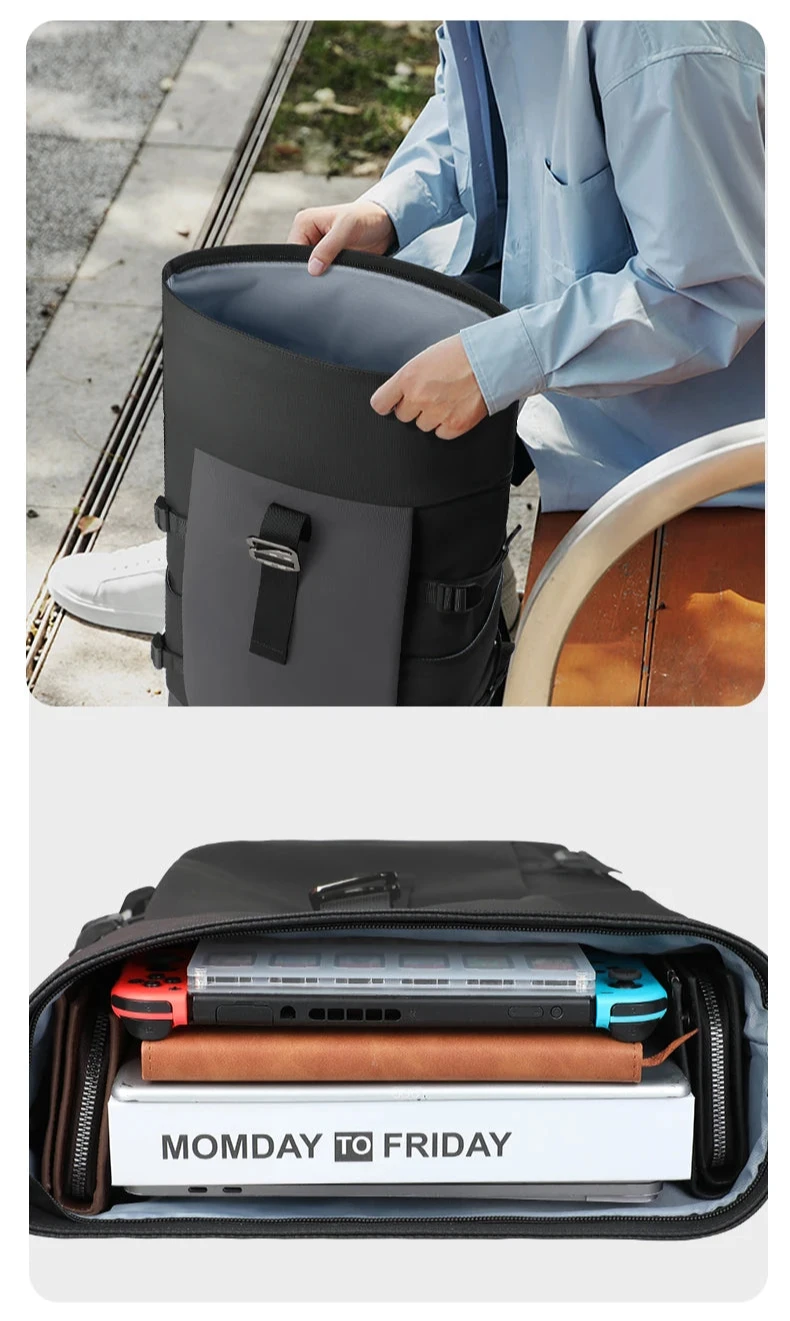 Sac a Dos Roll Top Ordinateur business