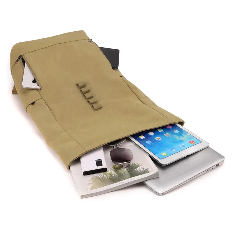 sac a dos en toile rolltop