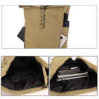 sac a dos toile rolltop