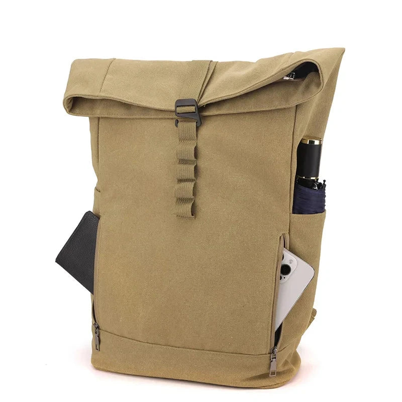 sac à dos toile roll top