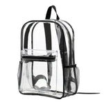 sac a dos transparent plastique