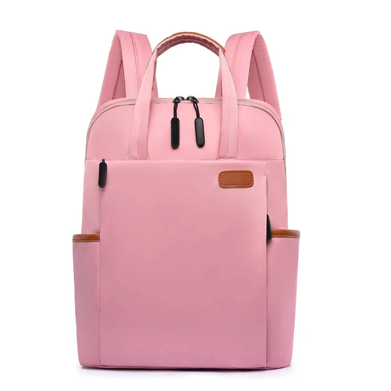 sac a dos femme ordinateur travail rose