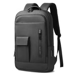 sac a dos urbain ordinateur portable impermeable noir