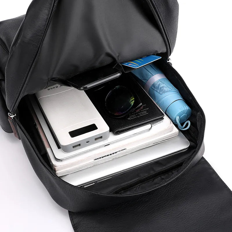 sac à dos cartable vintage