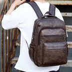 sac a dos vintage connecté usb homme