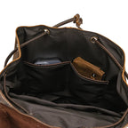 sac a dos vintage cuir masculin