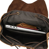 sac vintage cuir dos