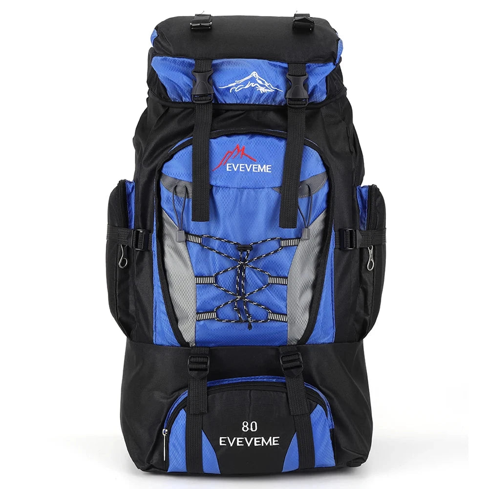 Sac à dos de randonnée 70L, résistant à l'eau, sac à dos de Camping d'escalade, sac de jour de voyage avec housse de pluie Sac à dos de randonnée 70L, résistant à l'eau, sac à dos de Camping d'escalade, sac de jour de voyage avec housse de pluie