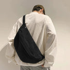 grand Sac Banane Homme Velours