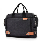 Sac Bandouliere Messenger Homme en Toile Vintage 