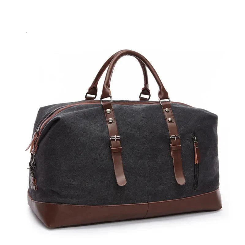 sac en toile canvas de voyage