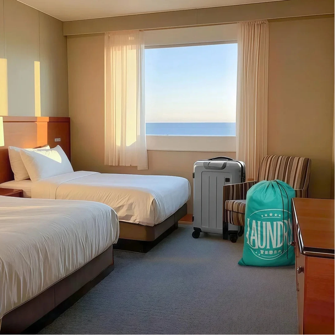 sac de linge sale pour voyage