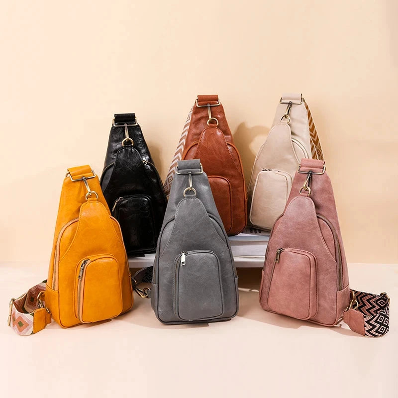 Sac de Poitrine Femme Original – Voyage Paisible Sac de Poitrine Femme Original – Voyage Paisible