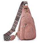 sac de poitrine femme original rose