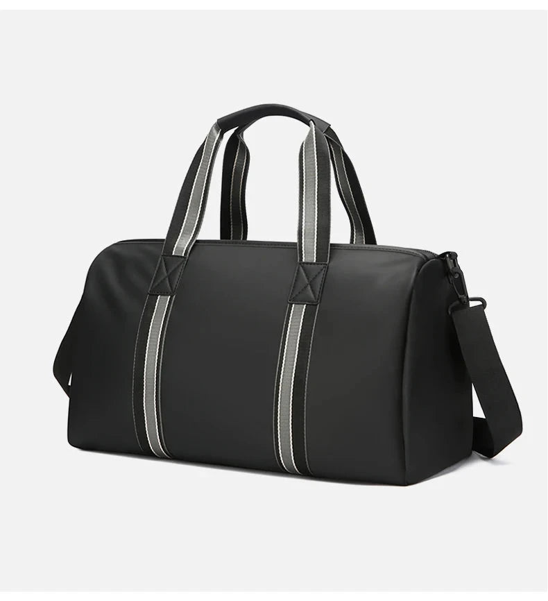 sac polochon sport pour homme noir