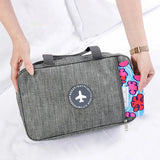 sac de toilette de voyage avion femme