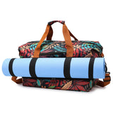 Sac Voyage Fleuri yoga