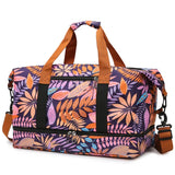 Sac Voyage Fleuri femmes