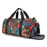 Sac Polochon pour Femme Fleur