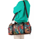 Sac Polochon Femme Fleur