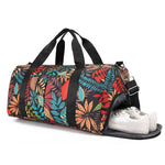 Sac Polochon Femme Fleuri