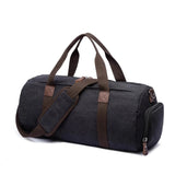 sac polochon vintage noir