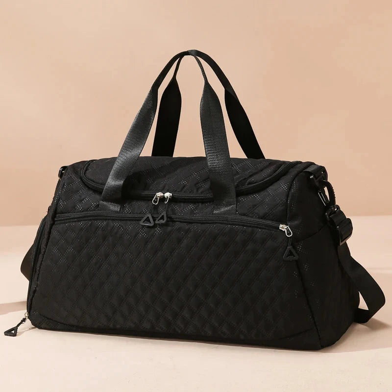  Sac Polochon Voyage Femme noir