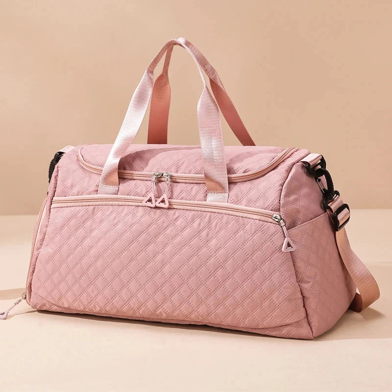 Sac Polochon Voyage Femme rose