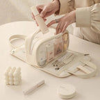 sac trousse de toilette femmes matelassée 2 en 1