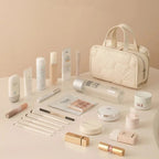 sac trousse de toilettes femme matelassée 2 en 1