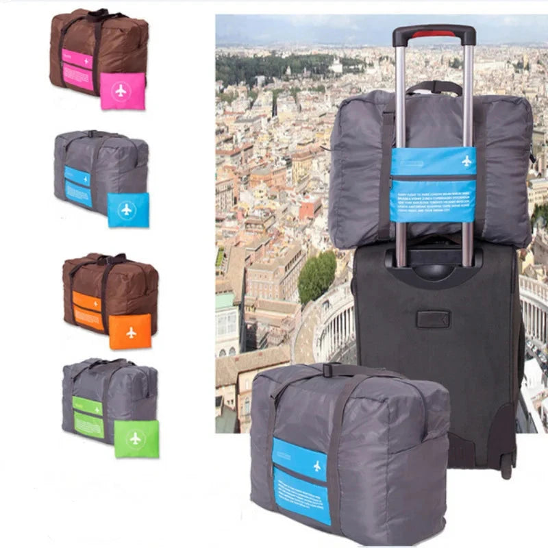 Sac de Voyage, Grande Capacité Bagage Pliant, Extensible Sac de Voyage, Grande Capacité Bagage Pliant, Extensible