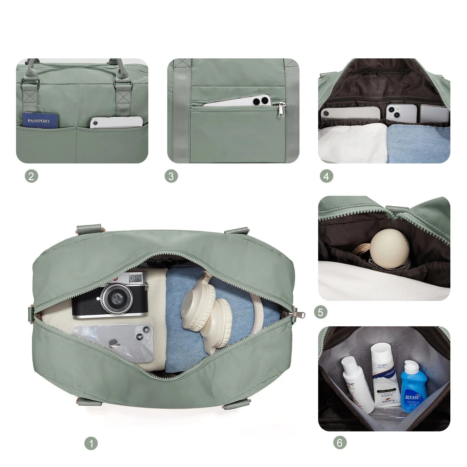 Sac Weekend Femme Cabine