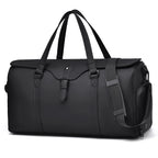 sac weekender homme noir