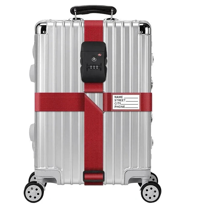 Sangle TSA croisée pour Valise
