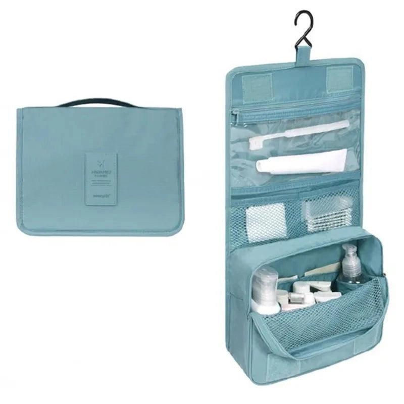 trousse de toilette crochet a suspendre pour voyage