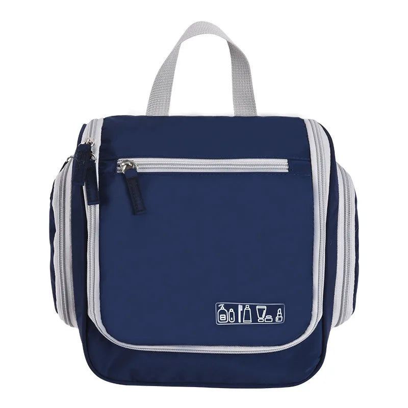 trousse toilette voyage avec crochet de suspension pratique