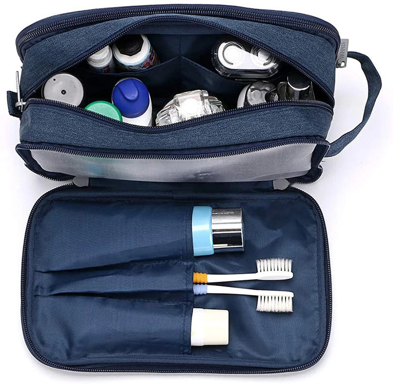 trousse de toilette avec compartiments